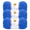 3 Pack Lion Brand® 24/7 Cotton® DK Sparkle & Prints Yarn